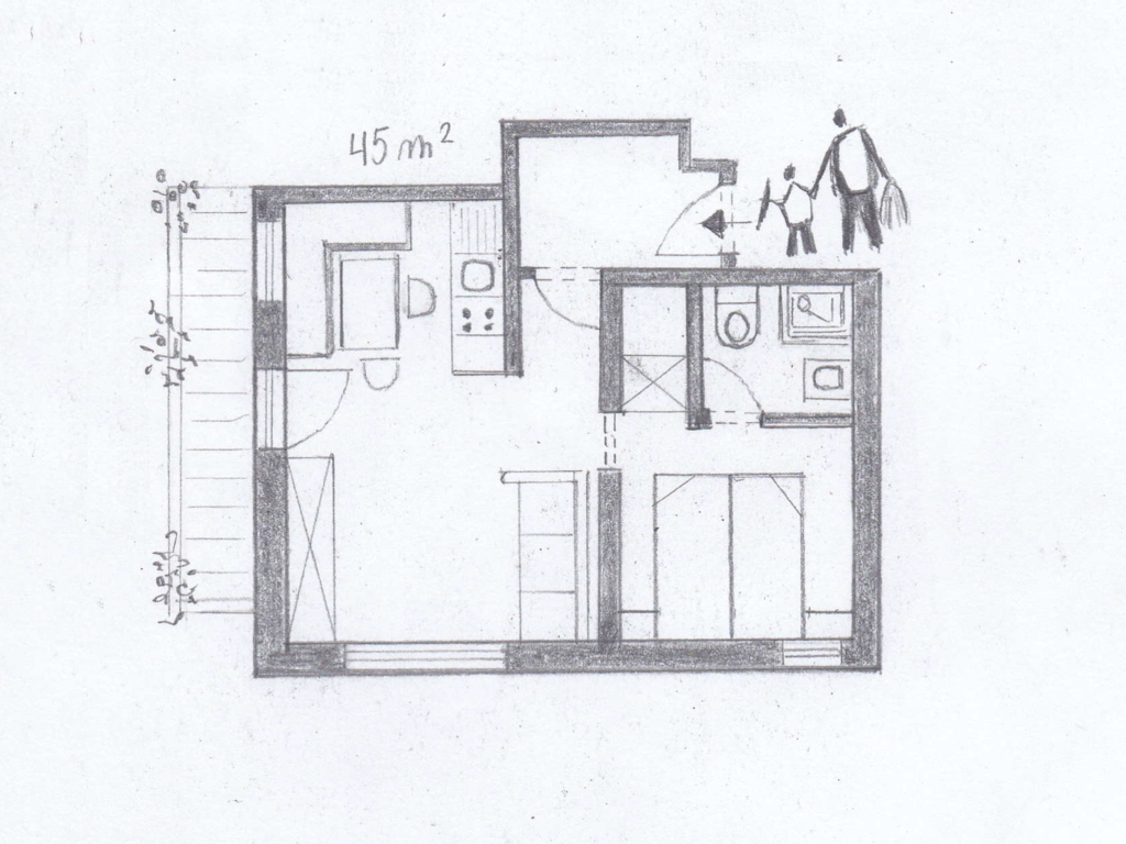 Grundriss Ferienwohnung 5